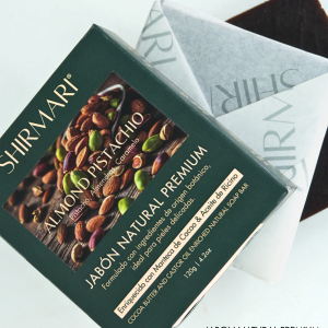 Jabón Natural Premium con Manteca de Cacao | Aroma: Almond Pistachio