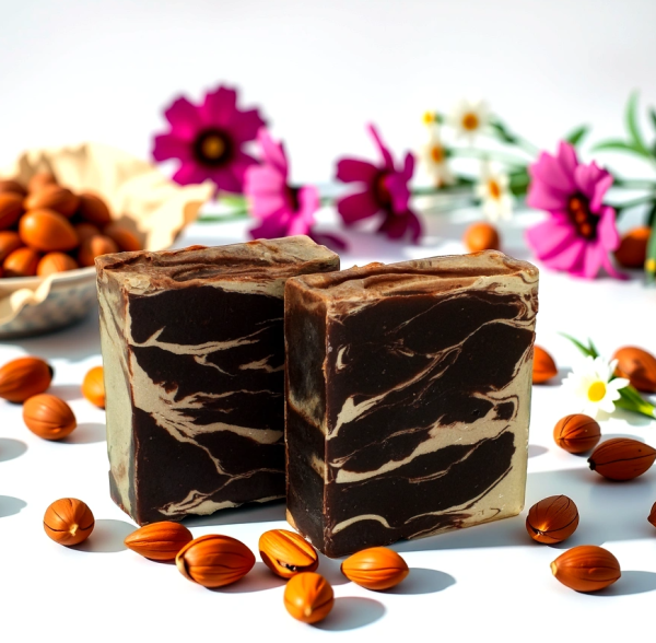 Jabón Natural Premium con Manteca de Cacao | Aroma: Almond Pistachio