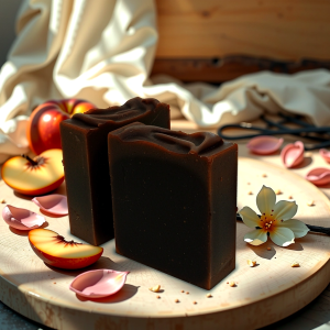 Jabón Natural Premium con Manteca de Cacao | Aroma: Fruity Velvet